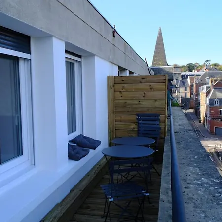 아파트 Sur Les Toits De 디에프